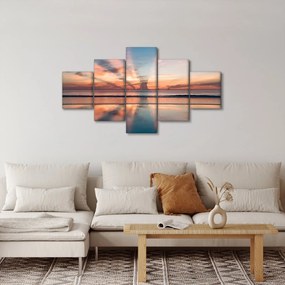 Obraz promieni słonecznych nad plażą Dayton (125x70 cm)