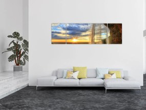 Obraz - Wodospad (170x50 cm)