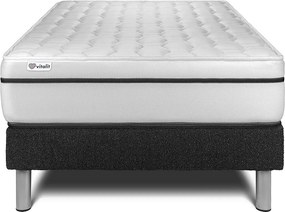 lózka z materacem VITAL SPA 120 x 200 cm Rama lózka Czarny