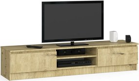 Skandynawska szafka RTV dąb artisan F9-Z37