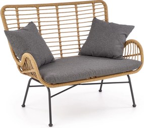 Sofa z technorattanu do domu i ogrodu Ikaro XL
