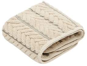 Beżowy bawełniany ręcznik frotte 30x50 cm Rune – Kave Home