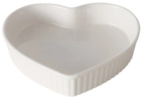 Ceramiczne formy do pieczenia w kształcie serca, 2 sztuki