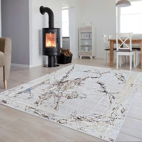 Dywan vintage Beyond Marmurek beżowy 140 cm x 190 cm