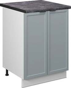 Szafki kuchenne jasnoniebiesko-szary 60x60x82 fame-line