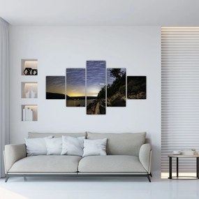 Obraz - niebo podczas zachodu słońca (125x70 cm)