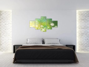 Obraz - Kwitnące mlecze (125x70 cm)