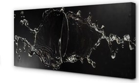 Obraz canvas na ścianę Dynamiczny Chlust Wody