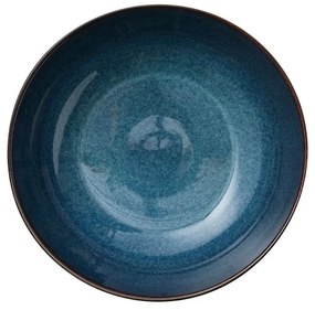 Czarno-niebieska kamionkowa misa ø 30 cm Gastro Dark Blue/Black – Bitz