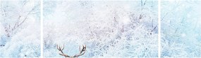 Obraz majestatycznego jelenia (170x50 cm)