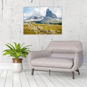 Obraz na szkle - Włoskie Dolomity (70x50 cm)