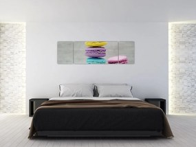 Obraz makaroników (170x50 cm)