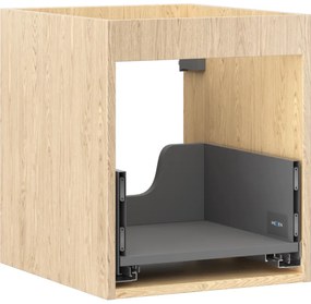 Mexen Box-A korpus szafki podumywalkowej 40 cm, 1 szuflada, dąb - 91AX0-0400-470-1-81