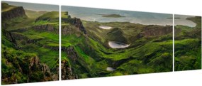 Obraz - Quiraing, Szkocja (170x50 cm)