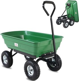 Wózek ogrodowy JEREMY z funkcją przechyłu, 51x103,5x92,5cm, zielona Gardebruk