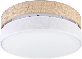 Lampa sufitowa LED SIRJA BOHO LED/36W/230V, średnica 45 cm, beżowy/biały