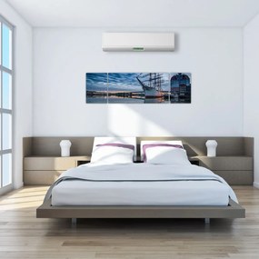 Obraz żaglówki (170x50 cm)