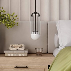 Lampa wisząca BRINA 3P czarna SOLLUX  LIGHTING