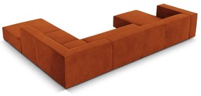 Pomarańczowy narożnik (prawostronny) Madame – Windsor &amp; Co Sofas