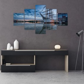 Obraz żaglówki (125x70 cm)