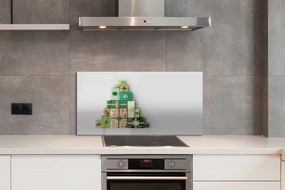 Panel szklany do Kuchni Bożonarodzeniowe Prezenty
