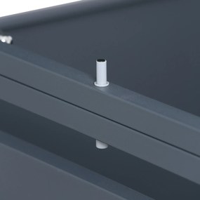 Wiata na pojemnik na odpady 240 l, 1160 x 695 x 800 mm