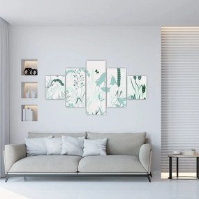 Obraz - Wektor łąki (125x70 cm)