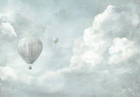 Fototapeta - Balony na niebie (196x136 cm)
