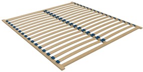 Łóżko HALLE 180x200 dąb wotan mat/czarne HELVETIA
