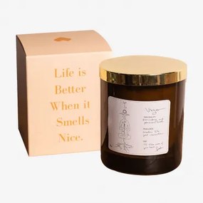 Świeca Zapachowa 200 G Kolekcja Zodiak Biała & Virgo - Sklum