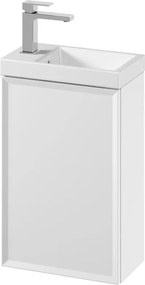 Cersanit S801-568 - Wisząca szafka łazienkowa z umywalką MILLE 40x22 cm biała