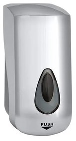 Dozownik do mydła 11,5x24,5 cm, srebrny