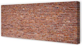 Obraz drukowany na płótnie Ceglany Akcent Dekoracyjny