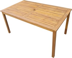 Doppler ATLAN - drewniany stół 150x90 cm - Towar z drobną wadą (N591)