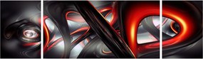 Obraz abstrakcji (170x50 cm)