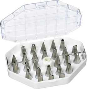 De Buyer 2114.20 zestaw do dekoracji ciast ST Steel