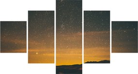 Obraz gwiaździstego nieba (125x70 cm)
