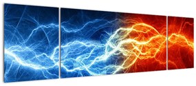 Obraz napięcia elektrycznego (170x50 cm)
