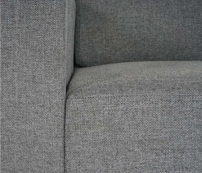 Modułowa 4-osobowa sofa Moncalieri,  szara