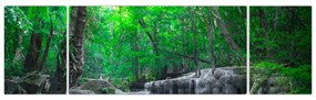 Obraz - Wodospad Erawan, Kanchanaburi, Tajlandia (170x50 cm)
