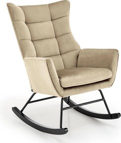 Fotel bujany Bazalto w nowoczesnym stylu