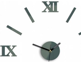 Zegar ścienny naklejany duży nowoczesny akrylowy na ścianę do salonu loft