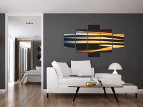 Czarny obraz (125x70 cm)