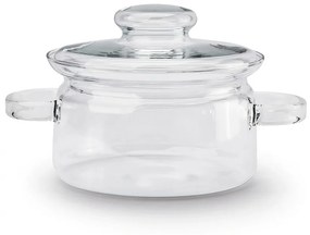Garnek szklany Simax 6063 z pokrywką Nyko 1,5 l