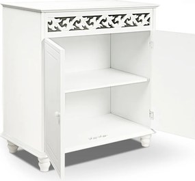 Casaria Komoda JERSEY, 76 x 65 x 35cm, biała