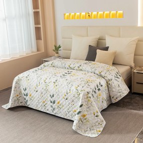 Narzuta na łóżko CITRUS GARDEN, biały Rozmiar: 170 x 210 cm