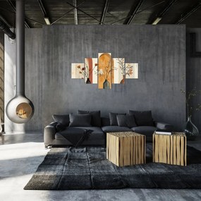 Obraz - Wazony w łukach (125x70 cm)