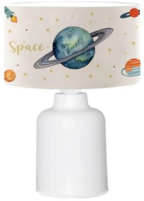 Lampka dziecięca CANDY 1xE27/40W/230V biała/kolorowa