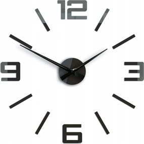 Zegar ścienny naklejany duży nowoczesny akrylowy na ścianę do kuchni salonu