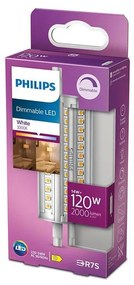 LED Żarówka ściemnialna Philips R7s/14W/230V 3000K 118 mm